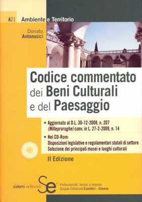 Codice commentato dei Beni Culturali e del Paesaggio