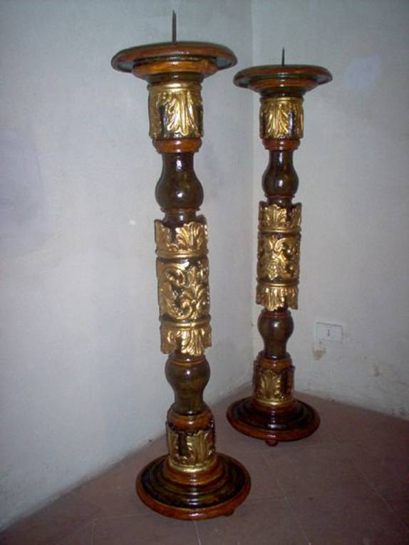 Candelabri restaurati