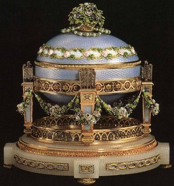 Uovo dei "Trofei d'Amore" (Fabergé, 1904)