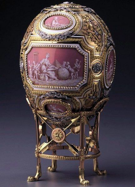 "L'Uovo di Caterina la Grande)" (Fabergé, 1914)