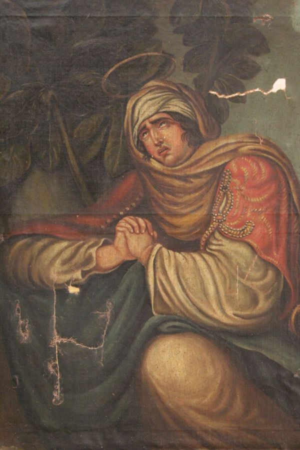 Personaggio religioso del XVIII secolo