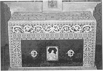 GASPARE GRIFFONI - Paliotto d altare, Chiesa parrocchiale di Limidi. 