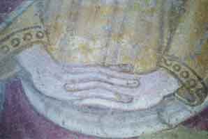 Foto 10: Particolare della postura delle mani di S. Giovanni